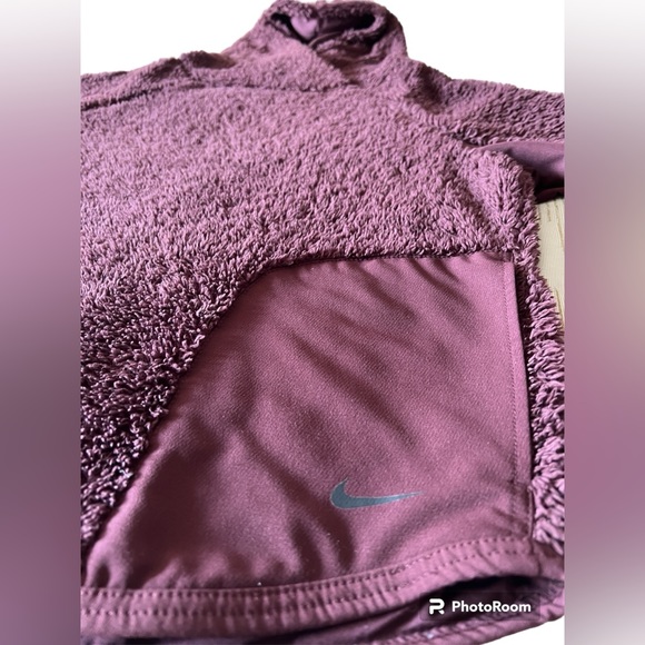 Nike Sherpa Thermal Fleece Training Hoodie Sweatshirt Teddy Women's Size XS - Picture 4 of 12